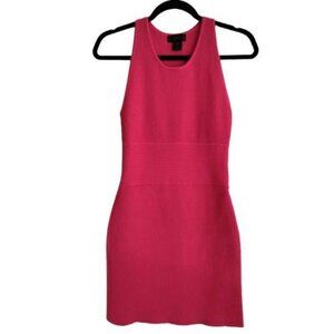 HOUSE OF HARLOW 1960 | Y2K Hot Pink Sleeveless Bodycon Bandage Mini Dress M